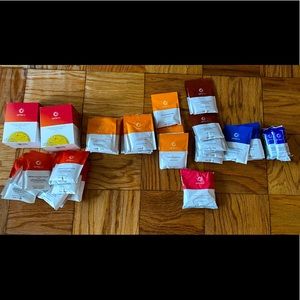 Optavia filings: soups, cereal, biscuits, crunches, Cappuccino, bars